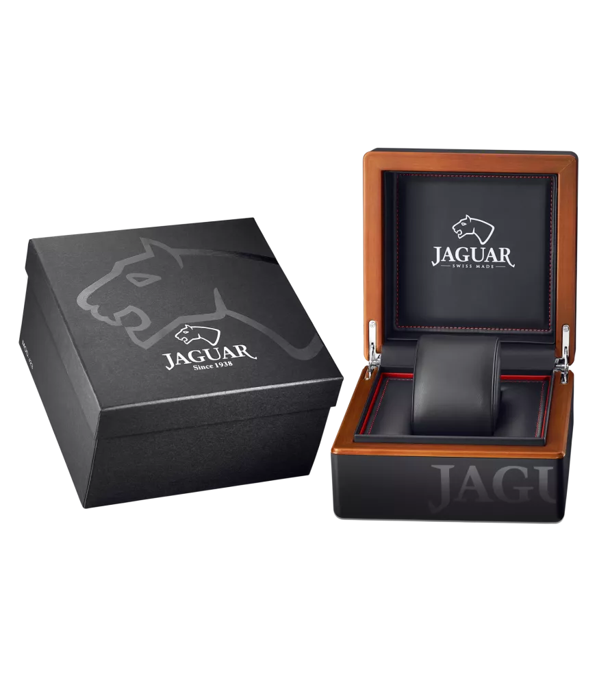 Reloj Jaguar Pro Diver azul, hombre, cuarzo suizo ,analógico, 3 agujas y calendario.