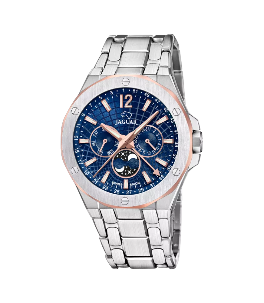 Reloj Jaguar Diplomatic hombre, cuarzo suizo.