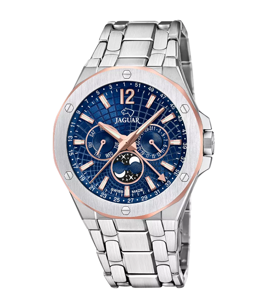 Reloj Jaguar Diplomatic hombre, cuarzo suizo.