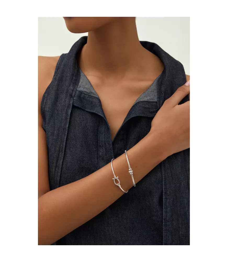 Brazalete Tubogas Duran Exquse en plata. 00513858