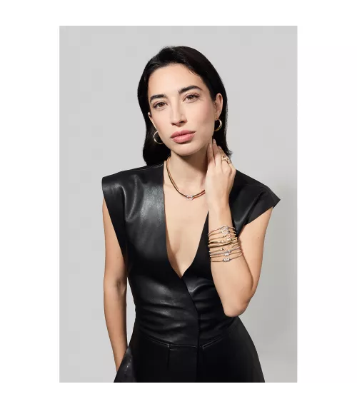 Brazalete Tubogas Duran Exquse en plata. 00513859