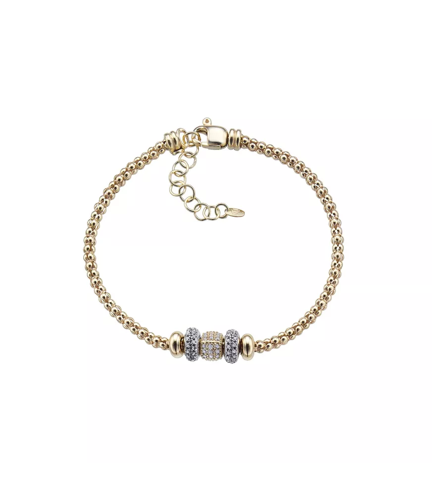 PULSERA LINKS DE DURAN EXQUSE DE PLATA DORADA 00513848