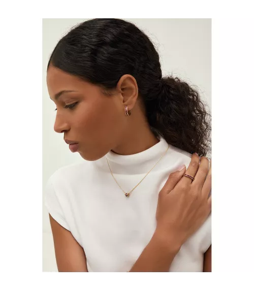 Colgante Beautiful Duran Exquse en plata con baño de oro amarillo. 00513996