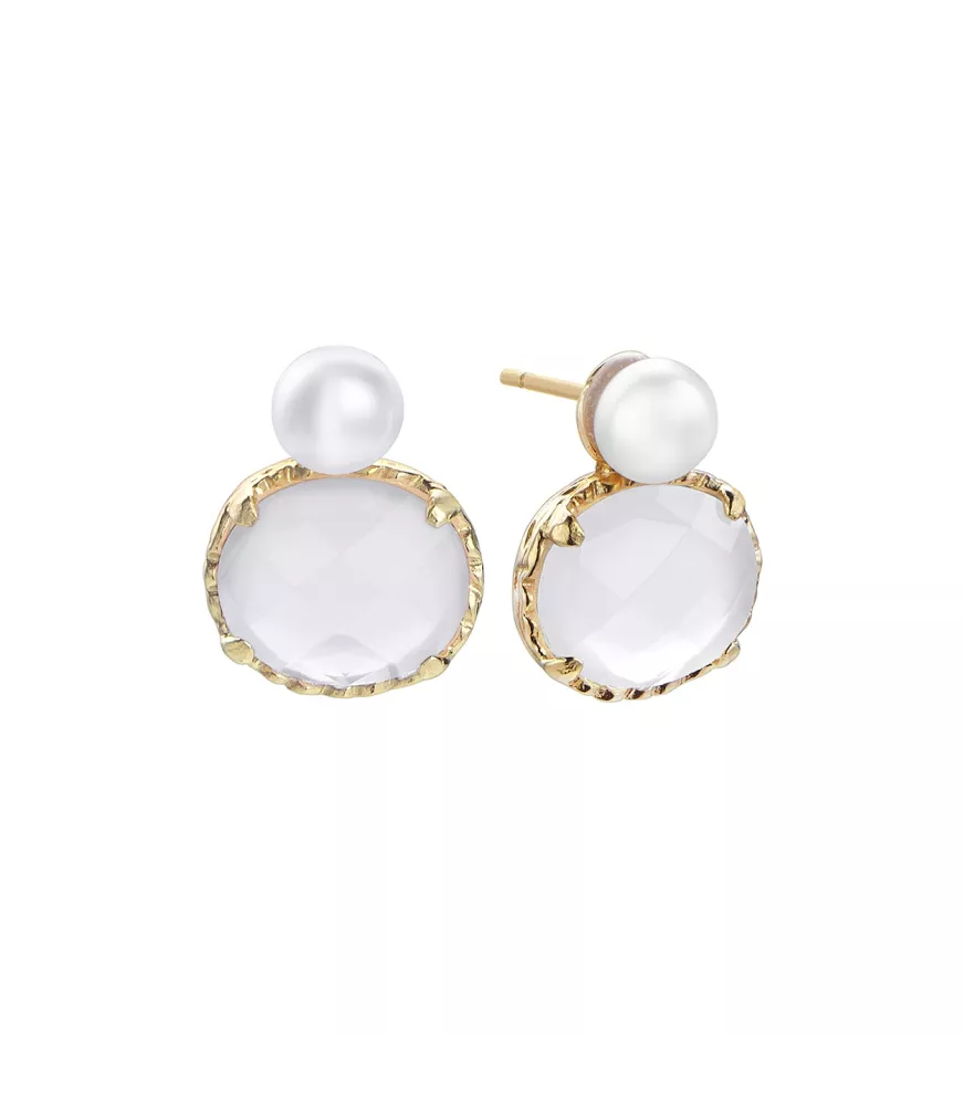 Pendientes Edición Limitada de Duran Exquse en plata dorada. 00513953