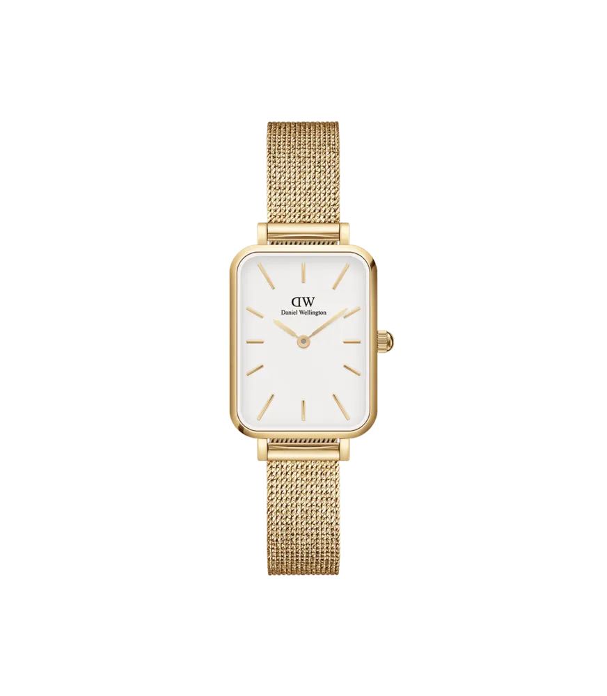 RELOJ DW QUADRO PRESSED EVERGOLD MUJER DW00100556