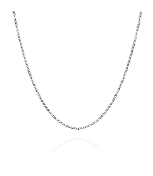 Cadena de plata de ley 45 cm