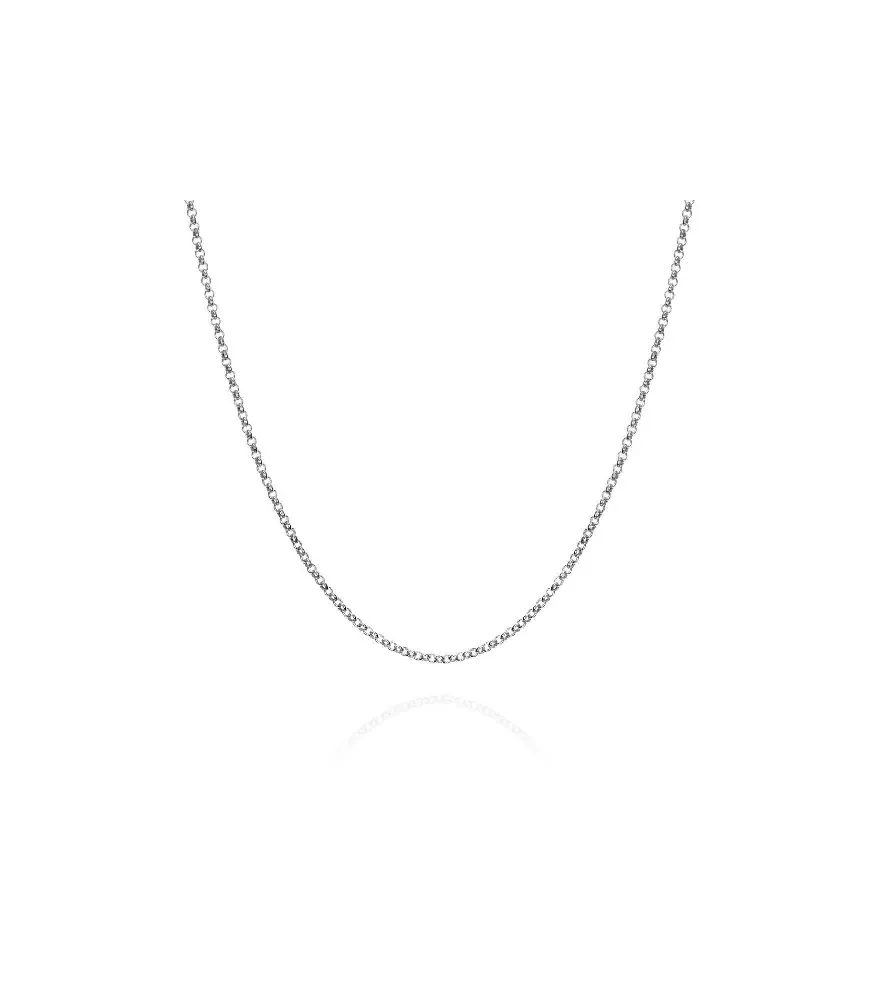 Cadena de plata de ley 45 cm