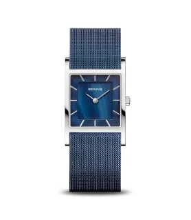RELOJ MUJER BERING CLASSIC AZUL RECTANGULAR 10426-307-S