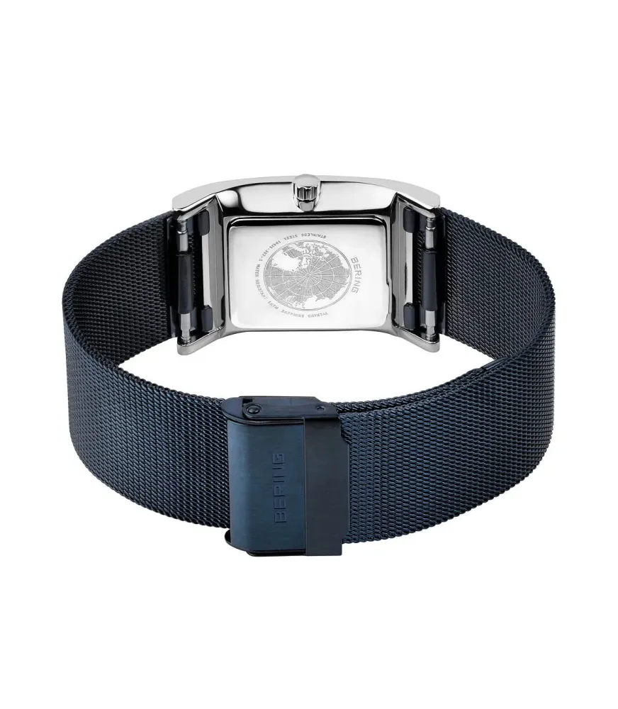 RELOJ MUJER BERING CLASSIC AZUL RECTANGULAR 10426-307-S