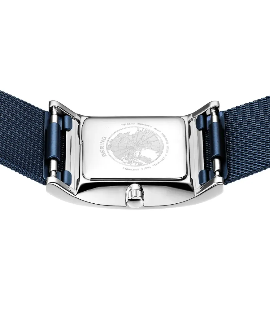 RELOJ MUJER BERING CLASSIC AZUL RECTANGULAR 10426-307-S