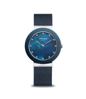 RELOJ MUJER BERING CERAMIC AZUL 11435-387