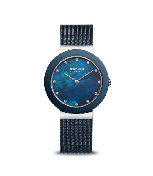 RELOJ MUJER BERING CERAMIC AZUL 11435-387