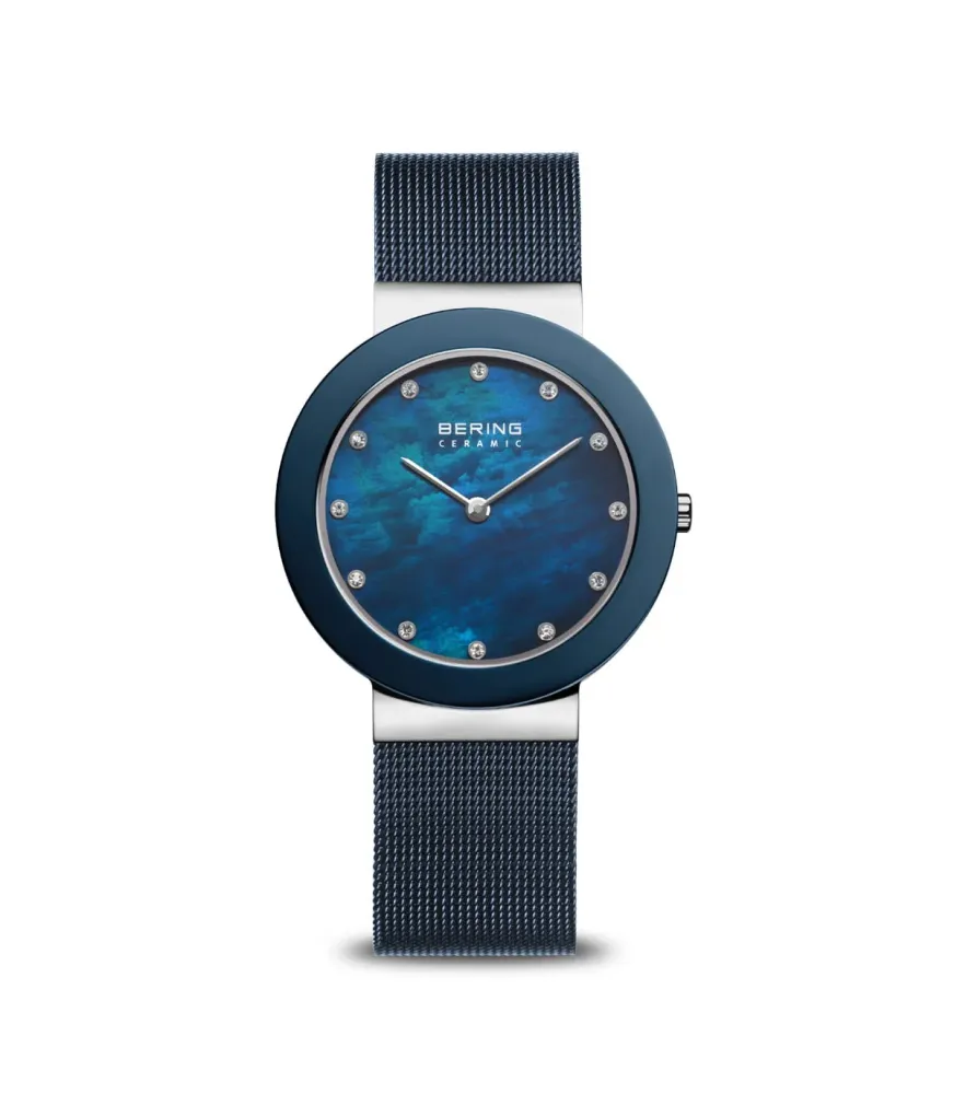 RELOJ MUJER BERING CERAMIC AZUL 11435-387