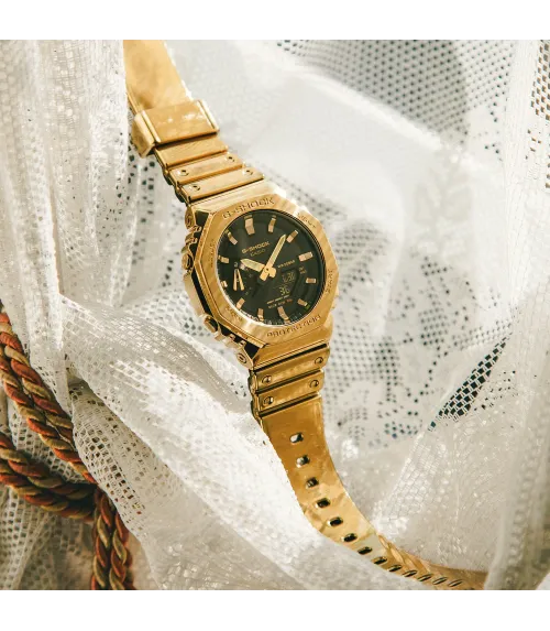 RELOJ CASIO G-SHOCK HOMBRE G-STEEL GM-2100YMG-9AE