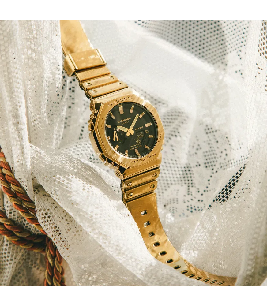 RELOJ CASIO G-SHOCK HOMBRE G-STEEL GM-2100YMG-9AE