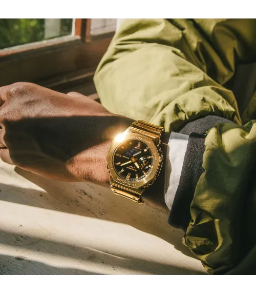 RELOJ CASIO G-SHOCK HOMBRE G-STEEL GM-2100YMG-9AE