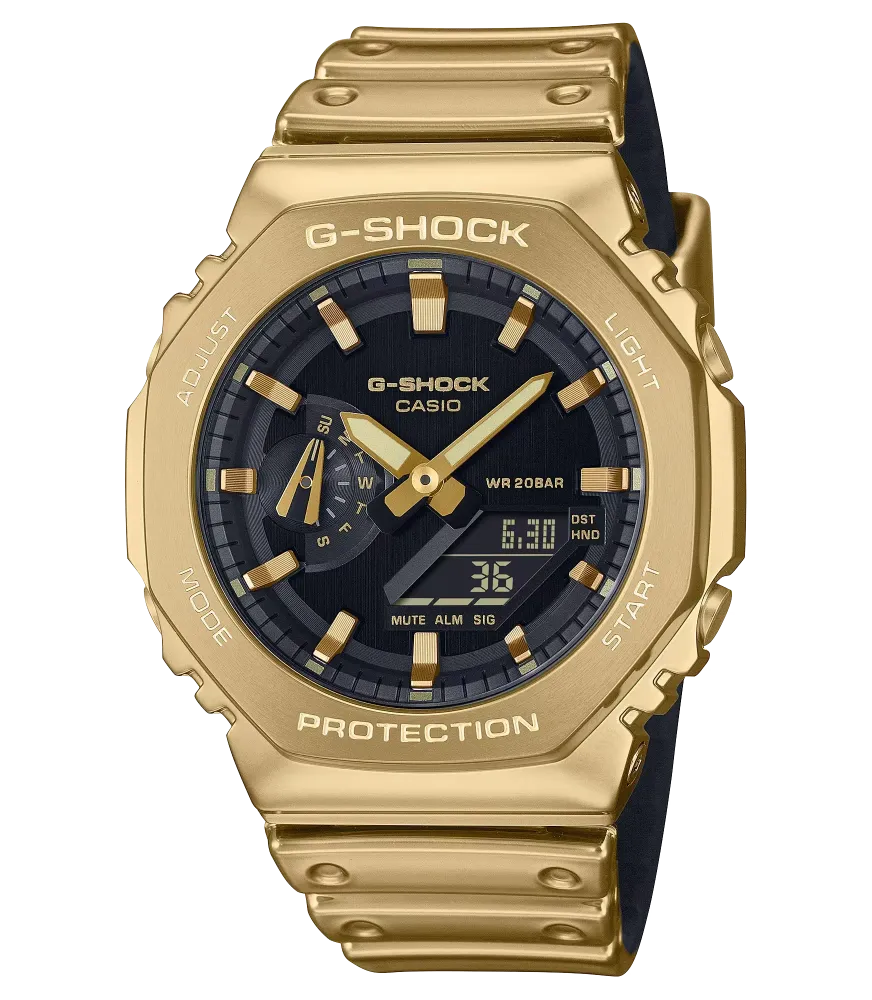 RELOJ CASIO G-SHOCK HOMBRE G-STEEL GM-2100YMG-9AE