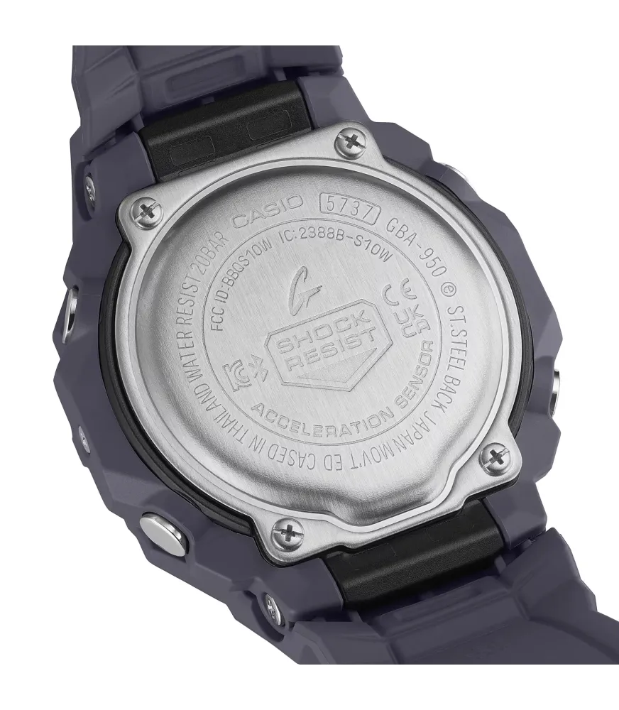 RELOJ CASIO G-SHOCK & G-SQUAD HOMBRE GBA-950-2AER