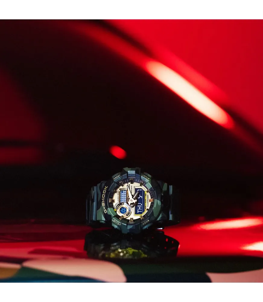 RELOJ CASIO G-SHOCK HOMBRE GA-700CMG-3AER