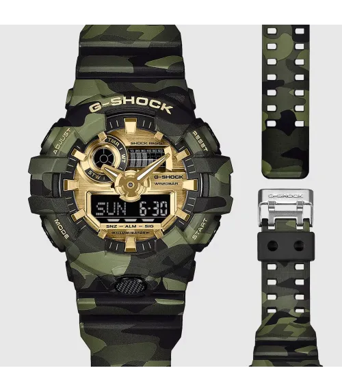 RELOJ CASIO G-SHOCK HOMBRE GA-700CMG-3AER
