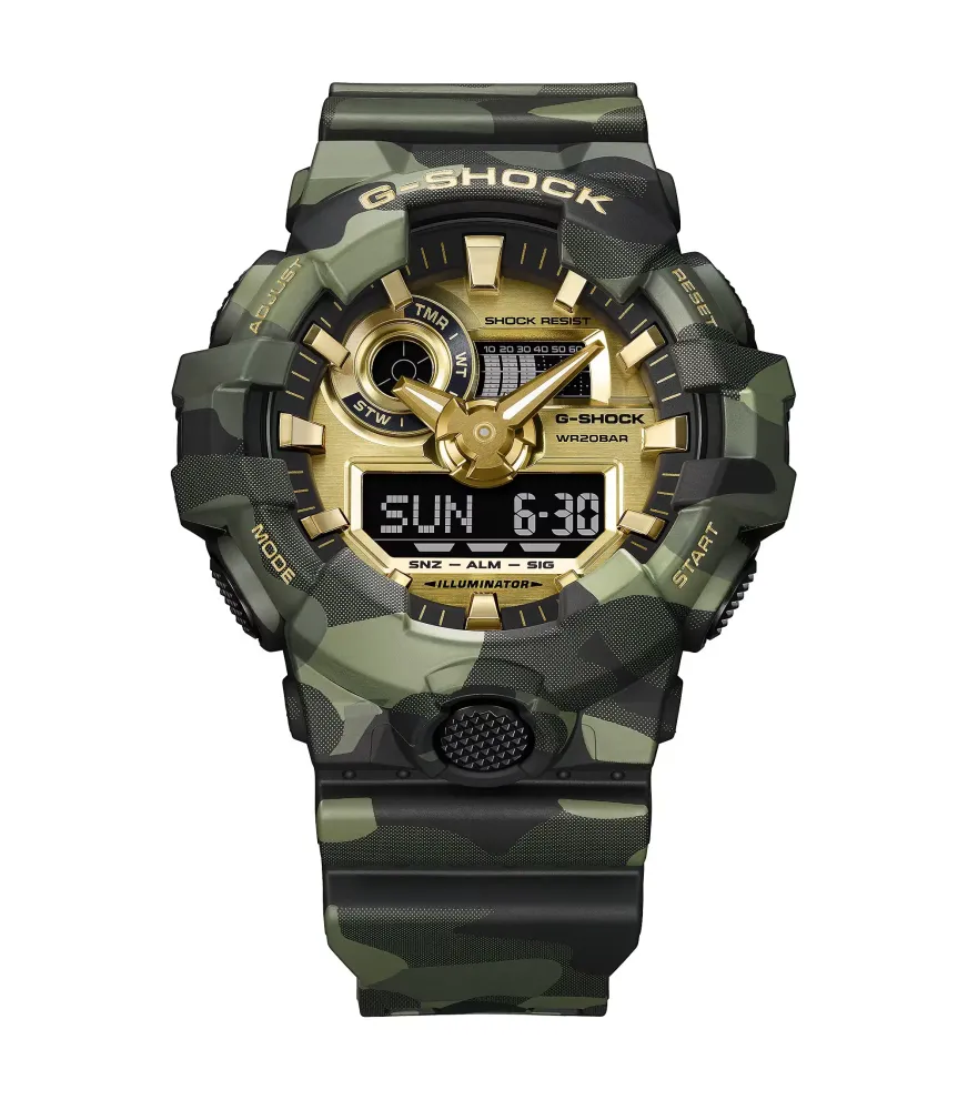 RELOJ CASIO G-SHOCK HOMBRE GA-700CMG-3AER