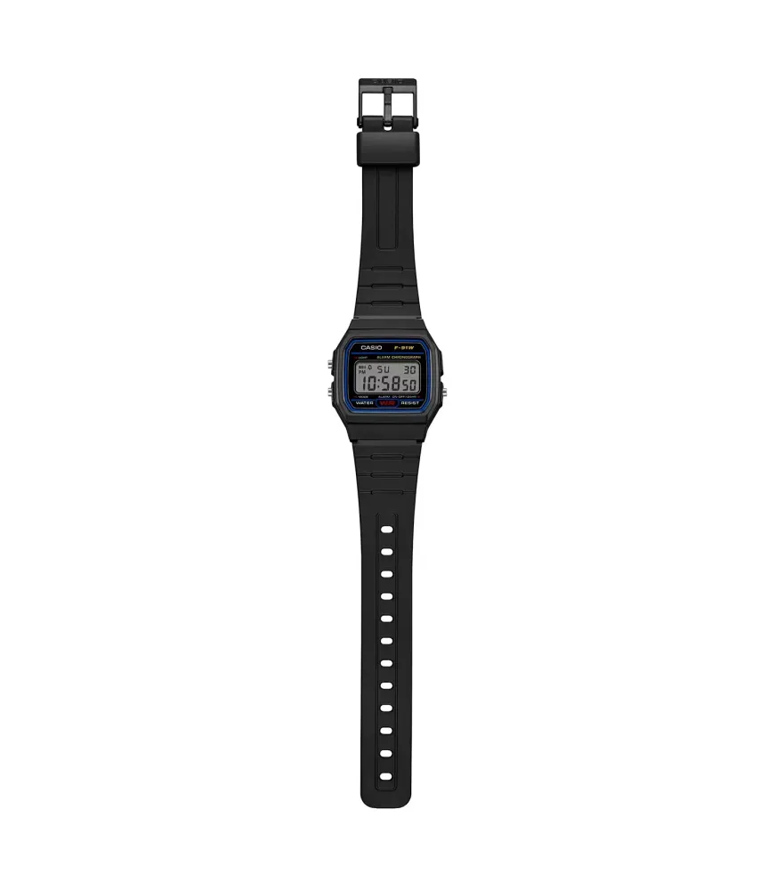 RELOJ CASIO COLLECTION UNISEX F-91W-1YEG