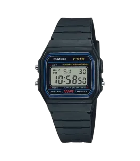 RELOJ CASIO COLLECTION UNISEX F-91W-1YEG
