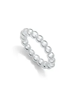 ANILLO VICEROY MUJER, ACERO CHAPADO EN PLATA 999, COLECCIÓN LAURA ESCANES 14319A01200