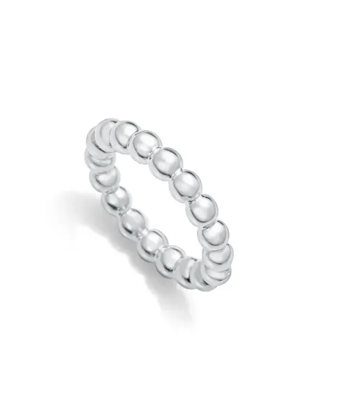 ANILLO VICEROY MUJER, ACERO CHAPADO EN PLATA 999, COLECCIÓN LAURA ESCANES 14319A01200
