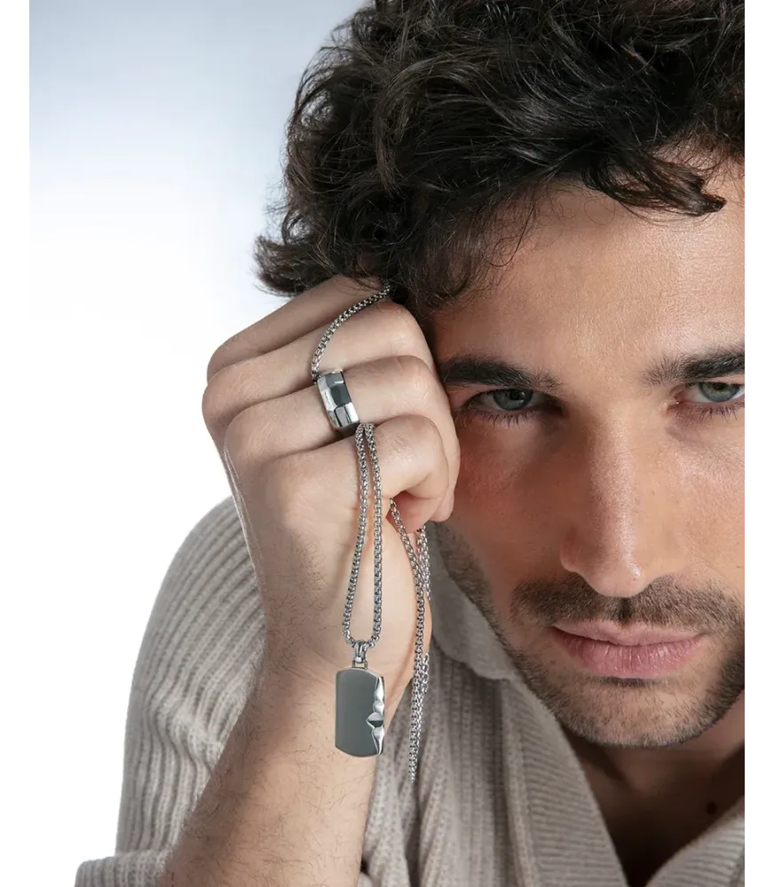 COLLAR VICEROY ACERO HOMBRE 14390C01000