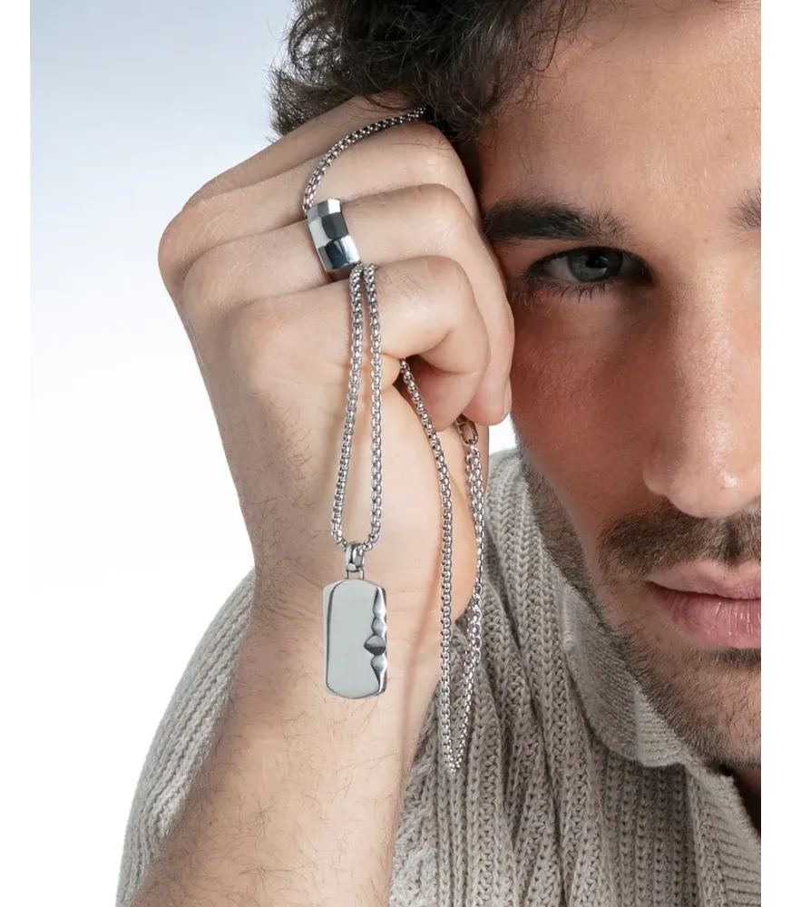 COLLAR VICEROY ACERO HOMBRE 14390C01000