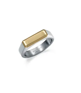 ANILLO VICEROY ACERO BICOLOR HOMBRE, COLECCIÓN ABRAHAM MATEO 15213A02200
