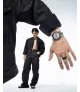 ANILLO VICEROY ACERO IP NEGRO HOMBRE, COLECCIÓN ABRAHAM MATEO 15213A02410