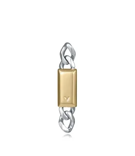 PENDIENTE VICEROY ACERO BICOLOR HOMBRE, COLECCIÓN ABRAHAM MATEO 15213E01000