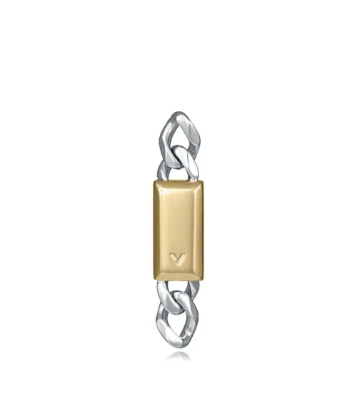 PENDIENTE VICEROY ACERO BICOLOR HOMBRE, COLECCIÓN ABRAHAM MATEO 15213E01000
