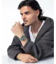 PENDIENTE VICEROY ACERO BICOLOR HOMBRE, COLECCIÓN ABRAHAM MATEO 15213E01000