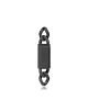 PENDIENTE VICEROY ACERO IP NEGRO HOMBRE, COLECCIÓN ABRAHAM MATEO 15213E01010
