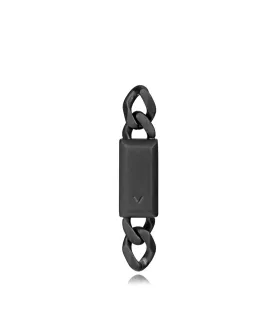 PENDIENTE VICEROY ACERO IP NEGRO HOMBRE, COLECCIÓN ABRAHAM MATEO 15213E01010