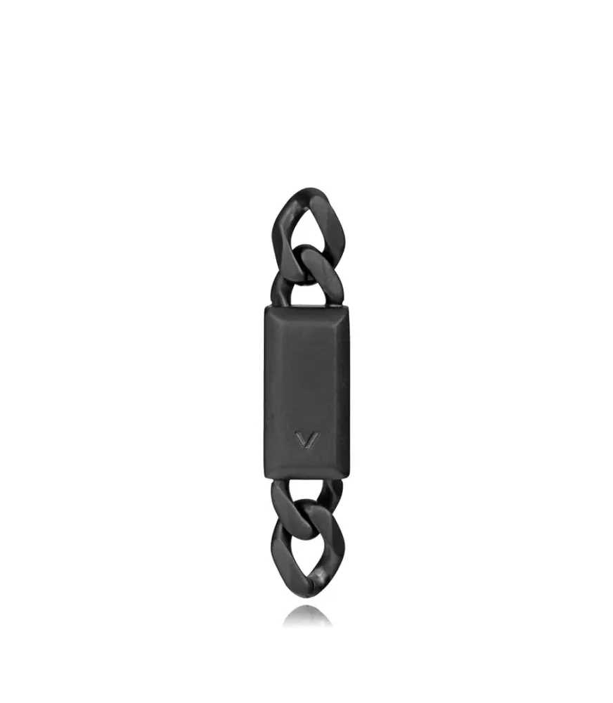 PENDIENTE VICEROY ACERO IP NEGRO HOMBRE, COLECCIÓN ABRAHAM MATEO 15213E01010