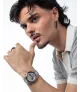 PENDIENTE VICEROY ACERO IP NEGRO HOMBRE, COLECCIÓN ABRAHAM MATEO 15213E01010