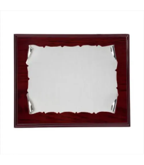 PLACA DE HOMEJAJE DE ALPACA 29 X 23