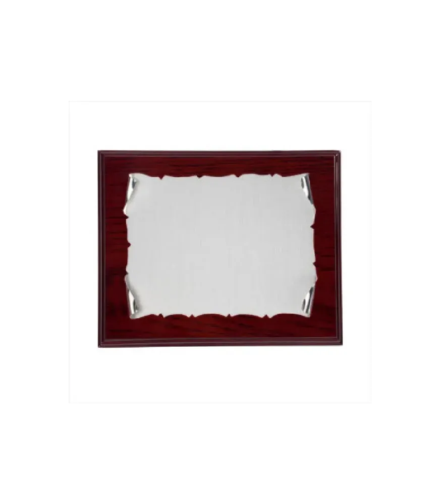PLACA DE HOMEJAJE DE ALPACA 29 X 23