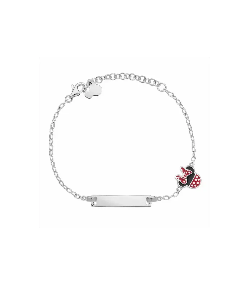 PULSERA ESCLAVA MINNIE DISNEY PLATA 925