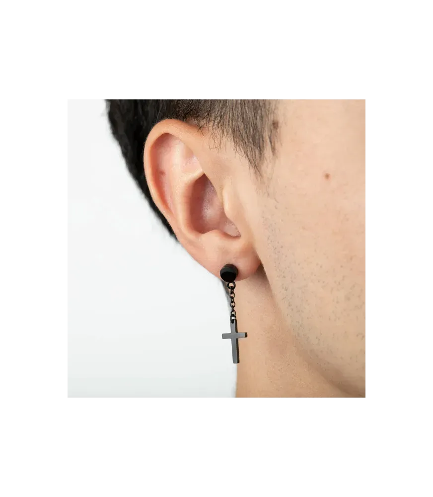PENDIENTES LOTUS STYLE MEN´S EARRINGS ACERO LS2175/4/2