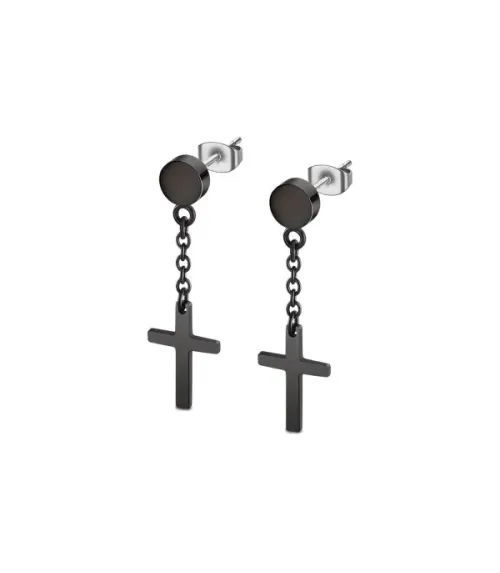 PENDIENTES LOTUS STYLE MEN´S EARRINGS ACERO LS2175/4/2