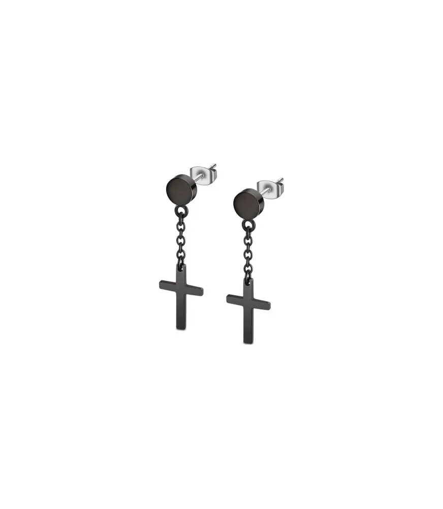 PENDIENTES LOTUS STYLE MEN´S EARRINGS ACERO LS2175/4/2