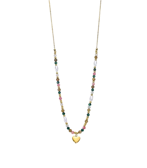 COLLAR LOTUS STYLE WOMAN´S HEART LS2553/1/2