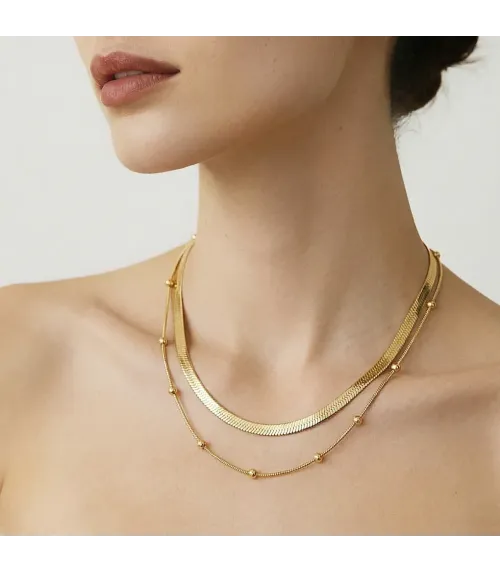 COLLAR LOTUS STYLE URBAN WOMAN LS2557/1/2