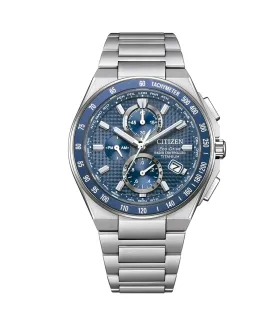 RELOJ CITIZEN RADIOCONTROLADO H804 SUPER TITANIUM HOMBRE AT8396-59L