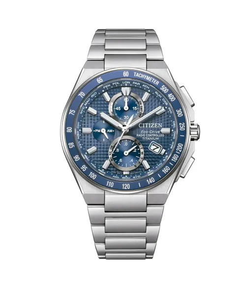 RELOJ CITIZEN RADIOCONTROLADO H804 SUPER TITANIUM HOMBRE AT8396-59L